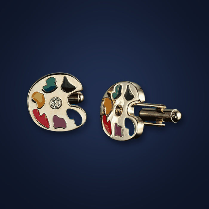 Époque Royale Crystal Cufflinks - Elysian Bijoux